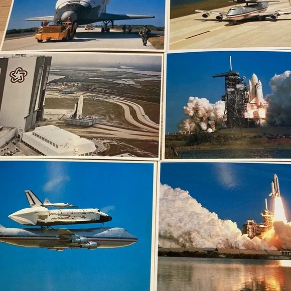 10 VINTAGE NASA POSTCARDS: KENNEDY SPACE CENTER FLORIDA.  PLUS BONUS!! - Picture 3 of 12